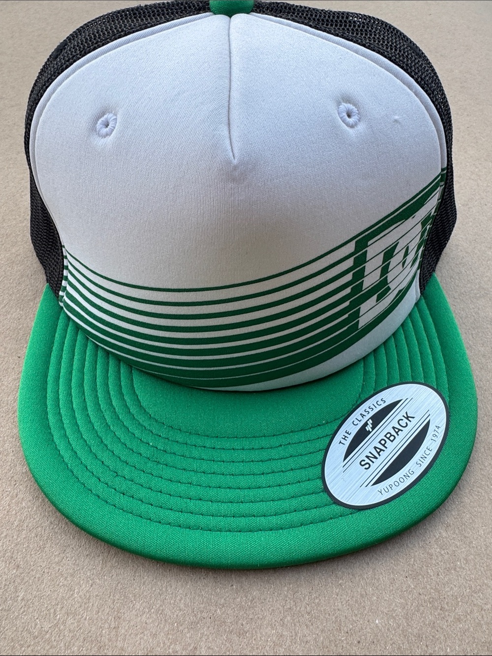 Hurley Green & Black Mesh Trucker Hat